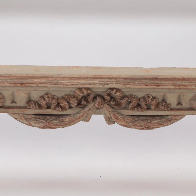 Late 19th Century Late 19th Century French Directoire Painted Cane Daybed For Sale - Image 5 of 11