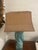 1950’s Turquoise Blue Howell Ceramic Horse Lamp For Sale - Image 11 of 12