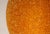 Plastic French Pendant Light in Textured Orange Acrylic Glass, 1970 For Sale - Image 7 of 9