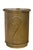 Metal Mid 20th Century Hollywood Regency Gold Tone Metal Mesh Trashcan For Sale - Image 7 of 12