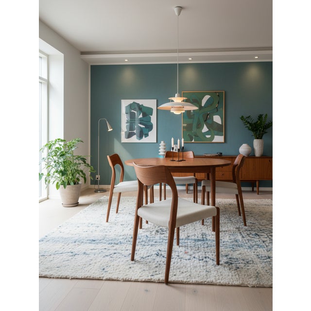 Vintage Model 71 Chair in Teak by Niels Otto Møller for J.L. Møllers, 1960s For Sale - Image 16 of 18