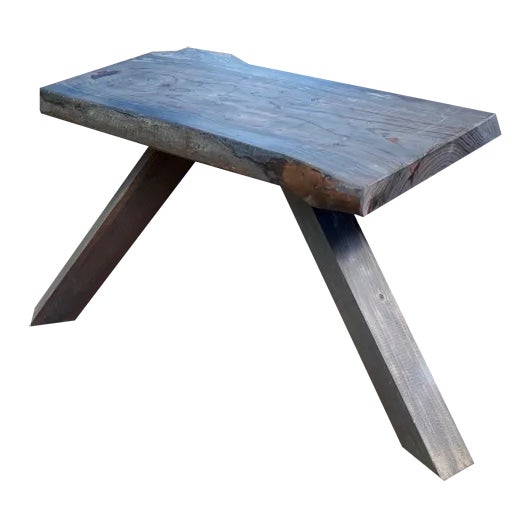 Wooden Side Table by Maver For Sale