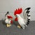 Ceramic Late 20th Century Vintage Ucagco Ceramic Roosters - Set of 2 For Sale - Image 7 of 8