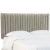Spritely Home Margaux Bed Light Grey Classic Velvet, Queen For Sale - Image 4 of 7