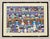 1970s Original Framed Jinshan Folk Art Painting of Pottery Artisans For Sale - Image 11 of 11
