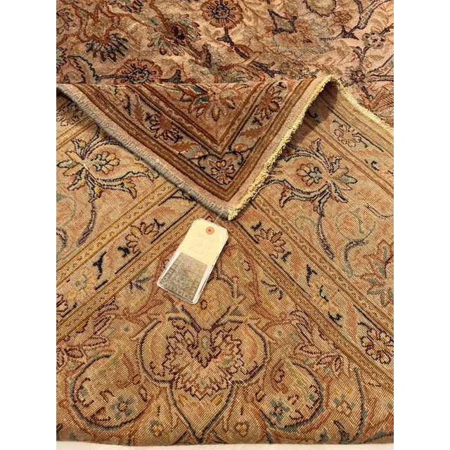 Antique Turkish Rug 9.10x7.1 For Sale - Image 4 of 5