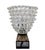 Mid-Century Modern Rostrato Murano Glass and Brass Wall Lamp by Ercole Barovier for Barovier & Toso, Italy, 1940s For Sale - Image 3 of 10