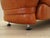 Italian Red Leather Sofa, Italy, 1970s For Sale - Image 9 of 14