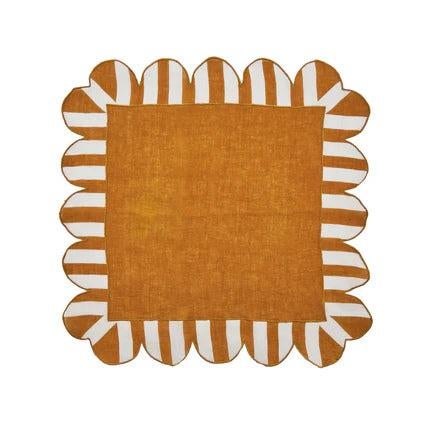It's impossible not to have fun with our candy-colored, scalloped napkins. Crafted with 100-percent linen, choose-your-own...