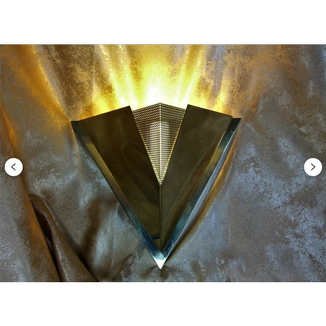 A sensational and extremely rare set of two sconces created by illustrious designer Kelly Wearstler for high end exclusive...