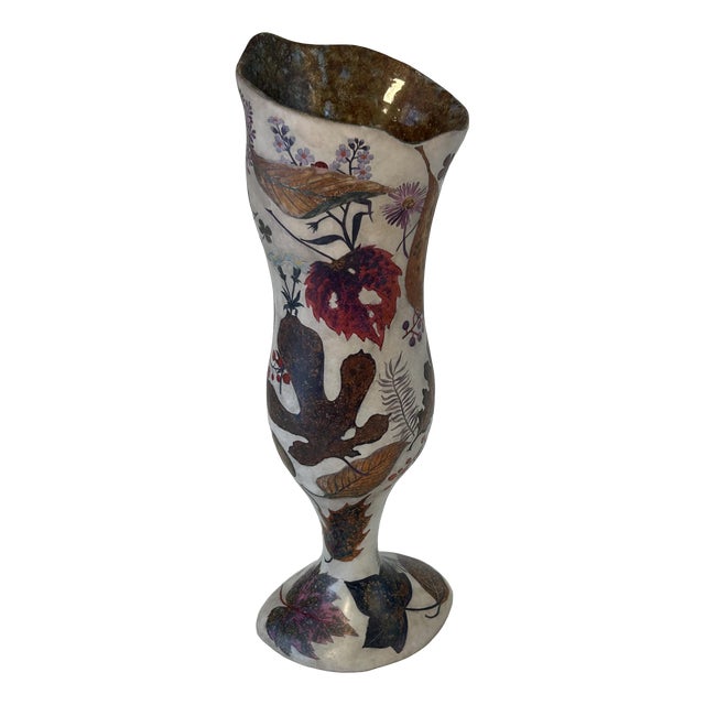 Vintage Ceramic Vase by Pietro Melandri, 1950s For Sale