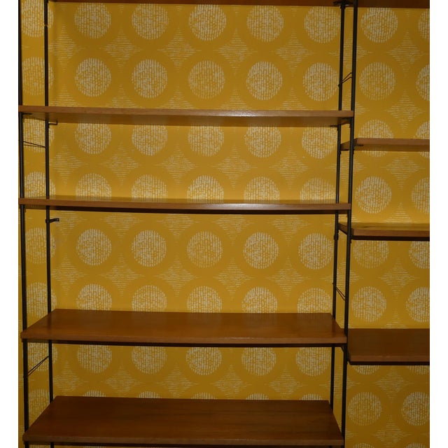 Mid-Century String Ladder Shelving System by Ernst Dieter Hilker for Omnia For Sale - Image 10 of 18