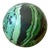 Boho Artisanal Pigmented Plaster Scagliola Sphere For Sale