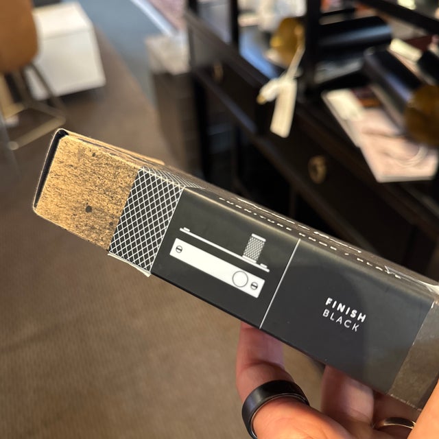 Buster + Punch Furniture Knob Plates, Black For Sale - Image 9 of 12