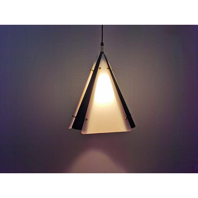 Metal Pendant Lamp from Teknika Denmark, 1960s For Sale - Image 7 of 16