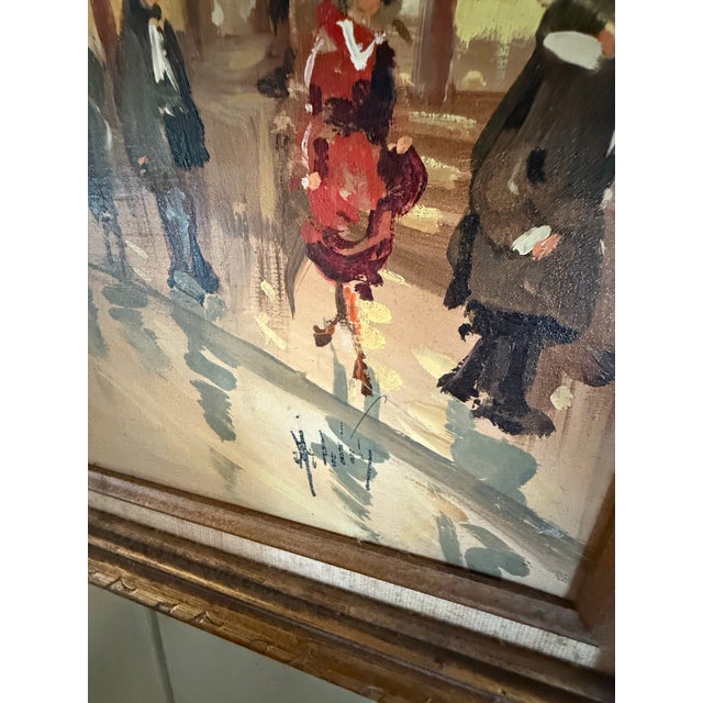 Antonio Devity artist famous for his Detailed Paris street scenes