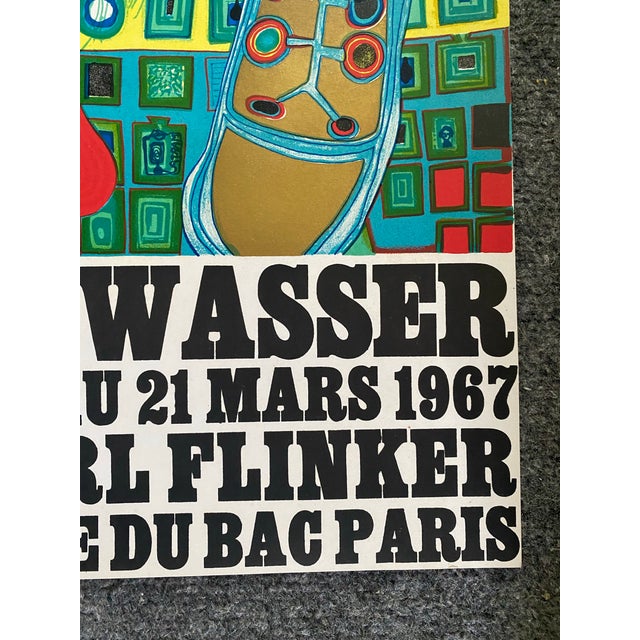 1967 Friedensreich Hundertwasser Exhibition Print by Mourlot For Sale In San Francisco - Image 6 of 8