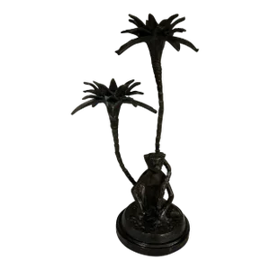 Sculptural Monkey Candleholder