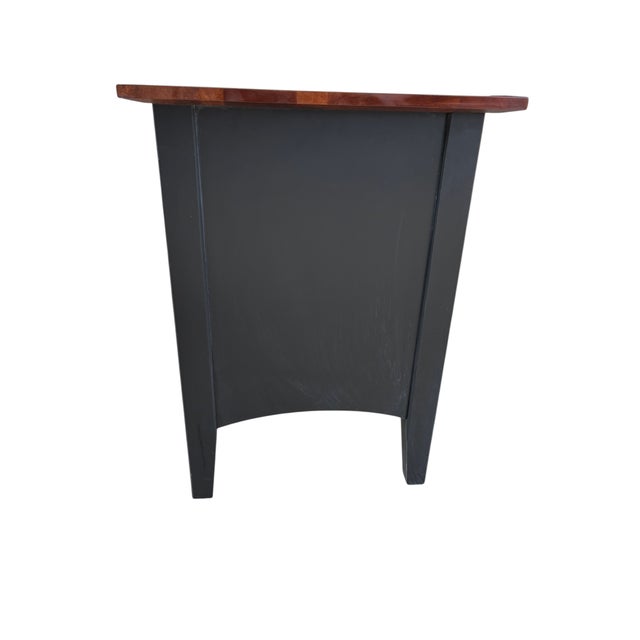Arts & Crafts 1990s Ethan Allen American Impressions Nightstand End Table Mission Arts Crafts For Sale - Image 3 of 16