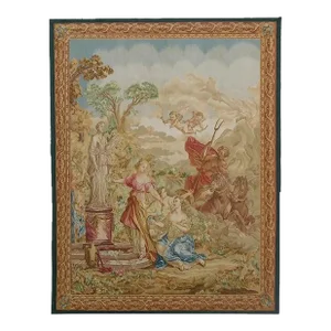 Vintage Tapestry Depicting Angels