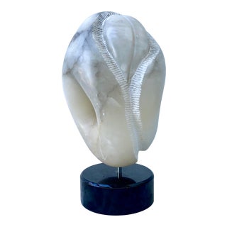 1980s Mid-Century Marble Sculpture For Sale