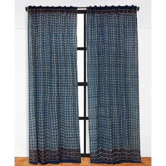 Nothing can instantly transform a room quite like the perfect curtains. The Delta pattern features a striped triangular...