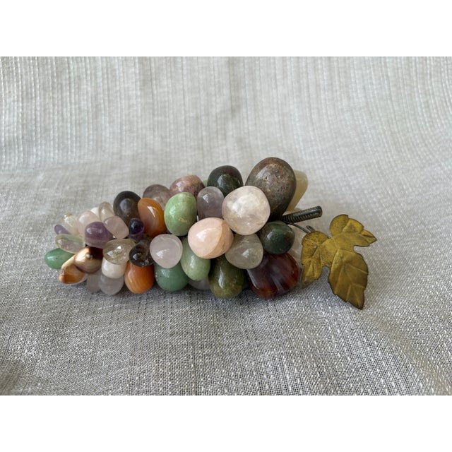 Natural Polished Gemstone Grape Cluster For Sale - Image 12 of 12