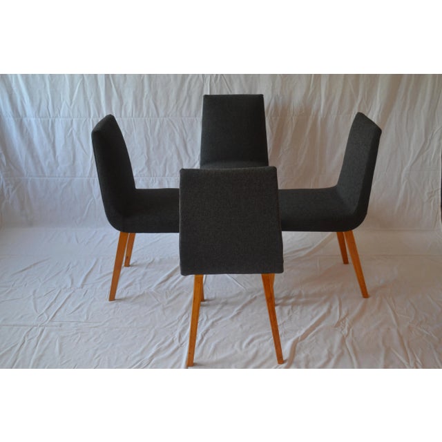 1326 Dining Chairs by Lejkowski & Lesniewski for Krakowskie Fabryki Mebli, 1962, Set of 4 For Sale - Image 4 of 8