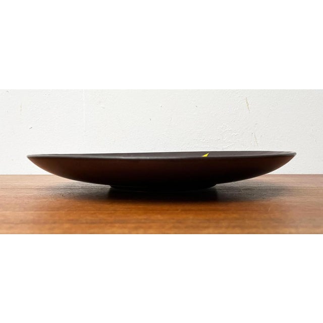 Mid-Century German Studio Pottery Wall Plate with Sunflower Design from Ruscha, 1960s For Sale - Image 17 of 18
