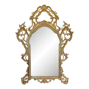 18th C Style Hendrix Allardyce French Rococo Giltwood Mirror
