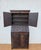 Wood Antique Spanish Carved Wooden Bureau Cabinet with Drop-Front Desk, 1850s For Sale - Image 7 of 11