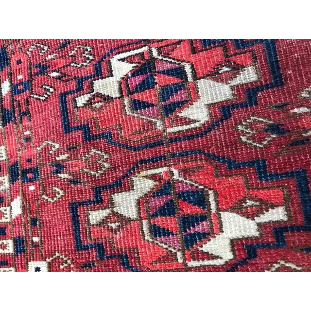 Antique Turkmen Boukhara Horse Cover Chuval For Sale - Image 10 of 12
