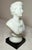1930s Antique Charles Sumner Figural Frosted Milk Glass Bust Paperweight Sculpture For Sale - Image 5 of 15