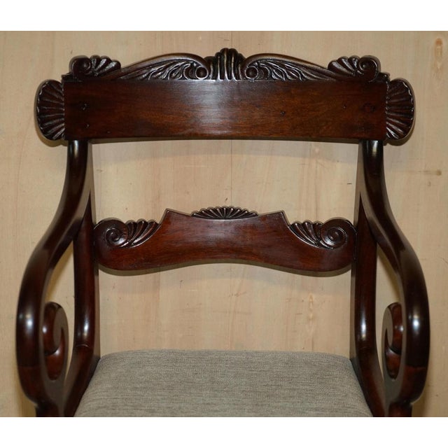 Antique William IV Flamed Hardwood Metamorphic Library Steps, 1830 For Sale - Image 4 of 18