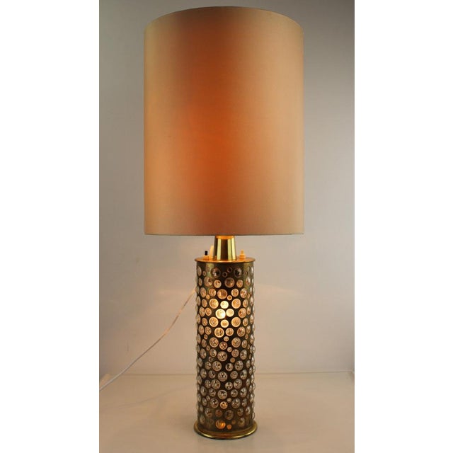 Mid-Century Modern Bubble Glass Table Lamps attributed to Helena Tynell for Limburg, 1960s For Sale - Image 3 of 16