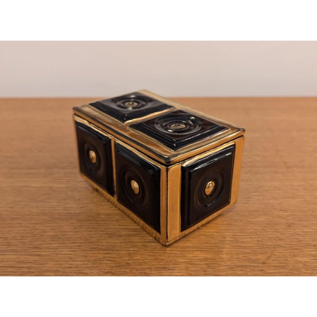 Mid-Century Modern Brayton Mid Century Ceramic Box For Sale - Image 3 of 9