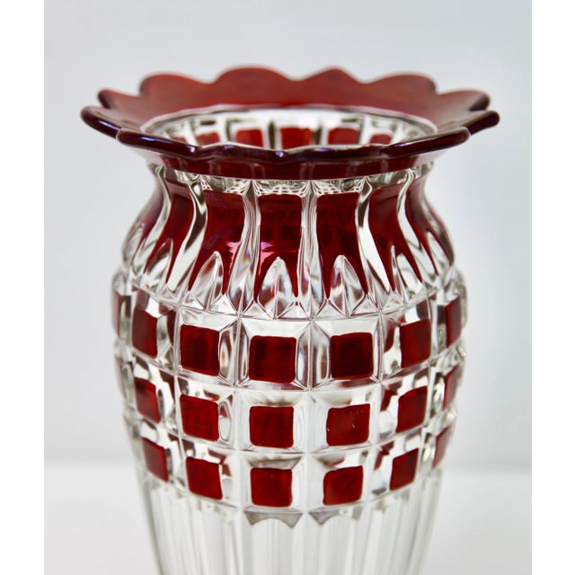 Bohemian Geometric Vase For Sale - Image 6 of 9