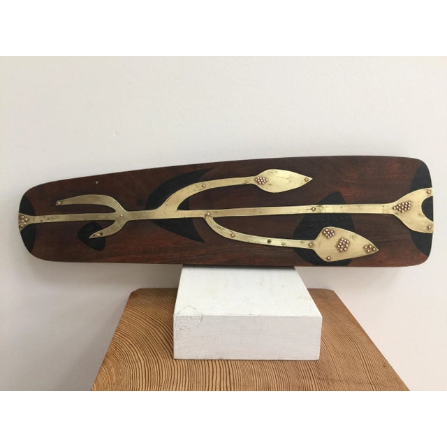 Mid-Century Modern Wall Sculpture For Sale - Image 4 of 9
