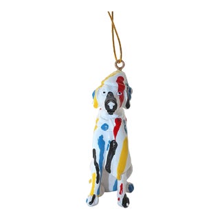 Interior Illusions Plus Weimaraner Holiday Dog Ornament For Sale
