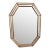 Bamboo Gold Gilt Mirror in the Style of La Barge For Sale