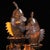 Late 20th Century Carved Horn Sculpture of Two Carp With Lotus - "Abundance" For Sale - Image 10 of 10