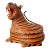 Vintage Shanghai Weave Tiger Basket For Sale