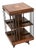 Antique Edwardian Inlaid Revolving Bookcase, 1900s For Sale