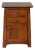 Mission Style Tapered Leg 2 Drawer Nightstand - Michael's Cherry For Sale