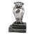 Silver Art Deco Bronze Owl Bookends by Marcel Bouraine, 1925, Set of 2 For Sale - Image 8 of 13