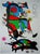 1988 Spanish Surrealist Miro Exhibition Poster For Sale