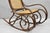 Vintage Mid Century Modern Thonet Style Bentwood & Cane Rocker Rocking Chair (B) For Sale In Philadelphia - Image 6 of 18