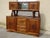 Large Mid-Century Walnut and Black Marble Sideboard For Sale - Image 5 of 18