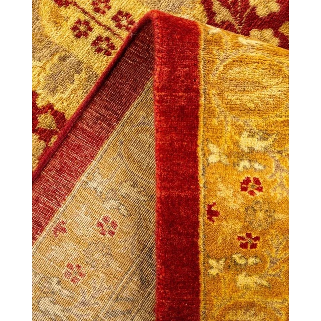 Mogul, One-of-a-Kind Hand-Knotted Area Rug in Orange, 9' 2" x 12' 1" For Sale In New York - Image 6 of 8