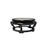 Asian 8.25" Oriental Brown Wood Marble Round Table Top Stand Riser For Sale - Image 3 of 8